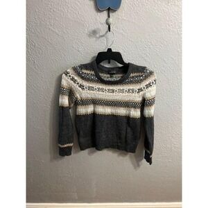 Girls gray striped the limited sweater‎ size large